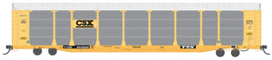 N Scale Bi-Level Auto Rack  - CSX - TTGX Flat Car