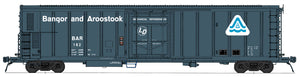 HO R-70-15 Refrigerator Car - BAR - Gray Repaint