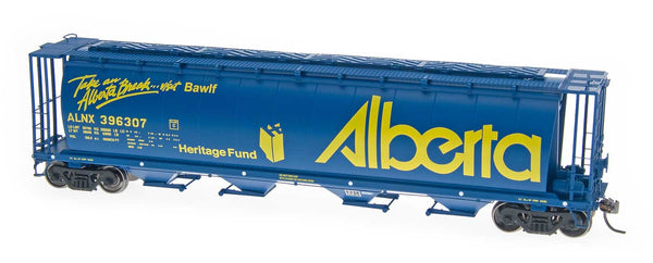 HO Cylindrical Covered Hopper - Trough Hatch - Alberta - ALNX