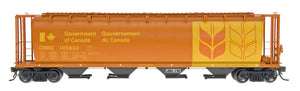 HO Cylindrical Covered Hopper - Trough Hatch - Canadian Wheat Board CNWX