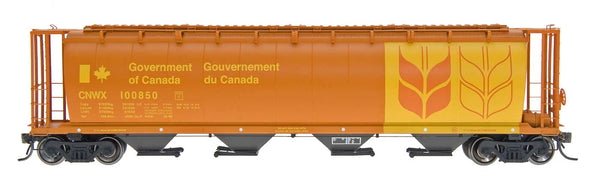 HO Cylindrical Covered Hopper - Trough Hatch - Canadian Wheat Board CNWX