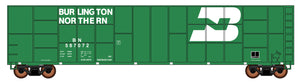 HO Gunderson FMC Exterior Post Woodchip Gondola - BN Large Logo