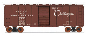 1397 AAR 40' 10'6" Boxcar - Chicago & North Western - Route of the Challengers