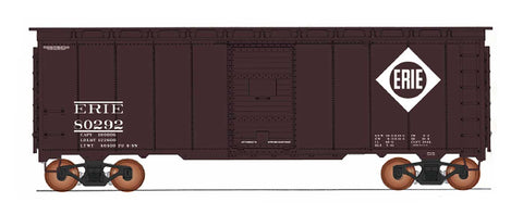 1397 AAR 40' 10'6" Boxcar - Erie - Large Herald
