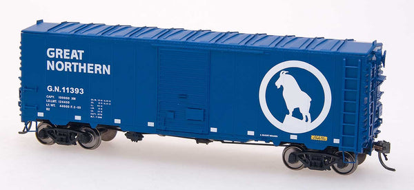 HO 12 Panel 40Ft. Boxcar - Great Northern - Big Sky Blue
