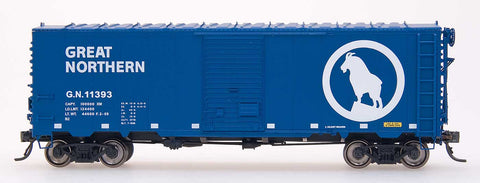 HO 12 Panel 40Ft. Boxcar - Great Northern - Big Sky Blue