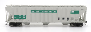 4785 PS2-CD Covered Hopper - Early Frame - Penn Central Green Patch
