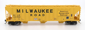 4785 PS2-CD Covered Hopper - Late End Frame - Milwaukee Road