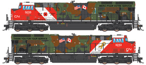 HO Tier 4 GEVO Locomotive - Canadian National - Veterans
