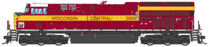 HO Tier 4 GEVO Locomotive - Canadian National Heritage - Wisconsin Central