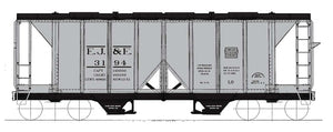 1958 cu. ft. 2-Bay Hopper - Elgin, Joliet & Eastern