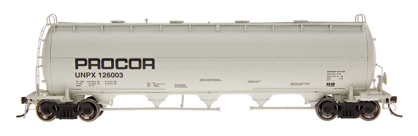 HO Procor Pressure Flow Hopper - Procor