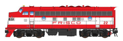 N EMD F7A Locomotive - Frisco - Orange & White