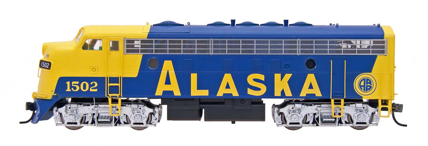 N EMD F7A Locomotive - Alaska