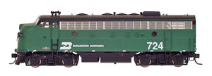 N EMD F7A Locomotive - Burlington Northern