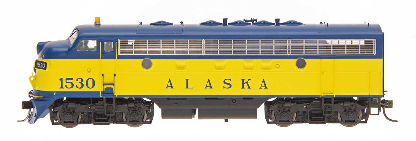 N EMD F7A Locomotive - Alaska RR - DOT Scheme