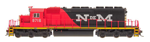 HO SD40-2 Locomotive - Ferrocarriles Nacionales de Mexico (N de M)