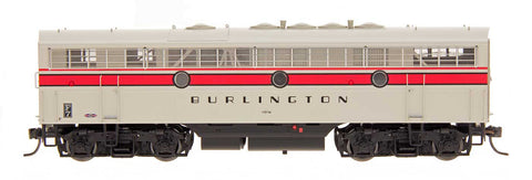 N EMD F7B Locomotive - Burlington - CB&Q - C&S