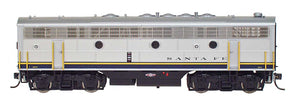 N EMD F7B Locomotive - Santa Fe - Blue Bonnet