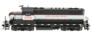HO GP16 Locomotive - Everett Railroad Company